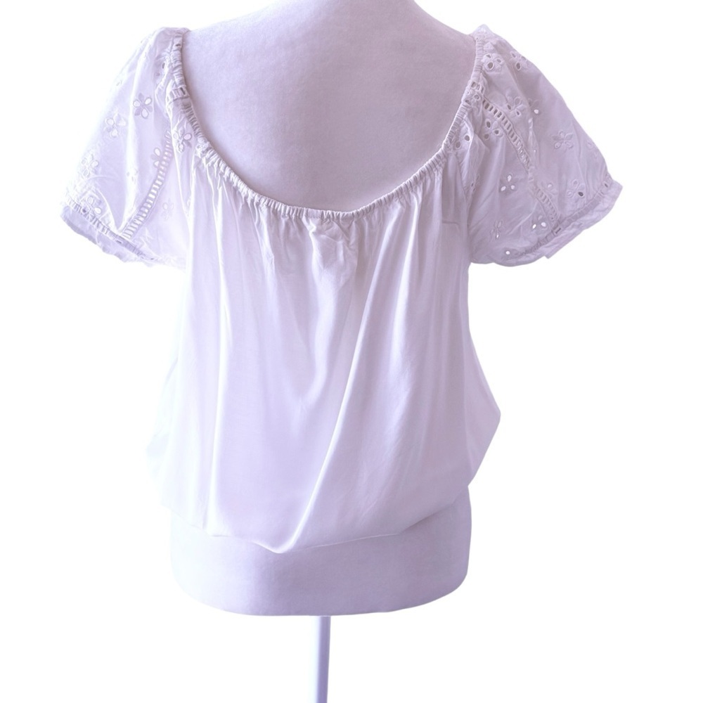 Aeropostale eyelet peasant top - Picture 5 of 11
